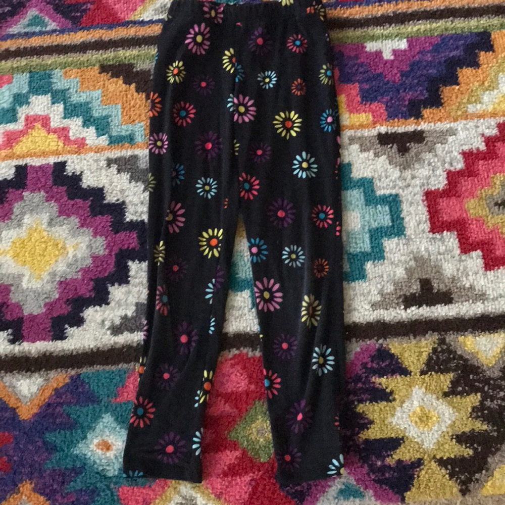 Trolls flower bedtime tights